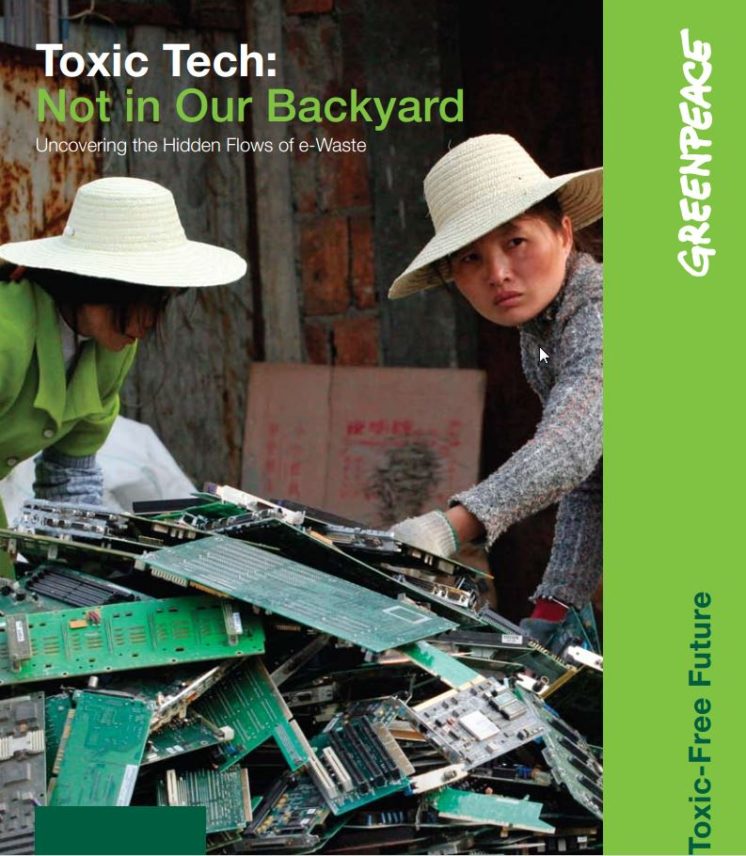 publication cover - Toxic Tech: Not In Our Backyard