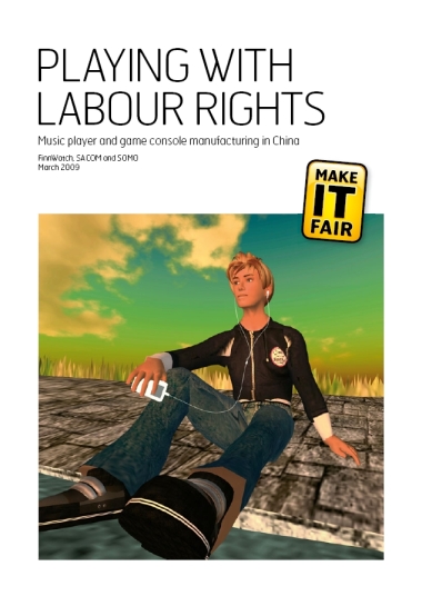 publication cover - Playing with Labour Rights