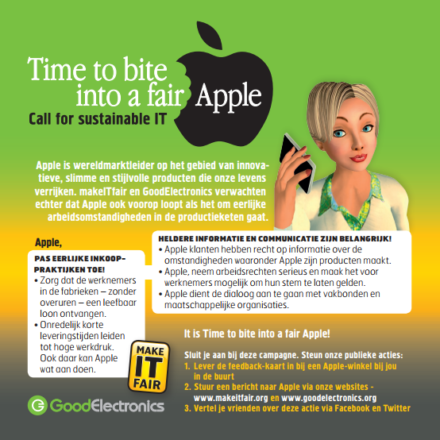 publication cover - Leaflet: Time to bite into a fair Apple