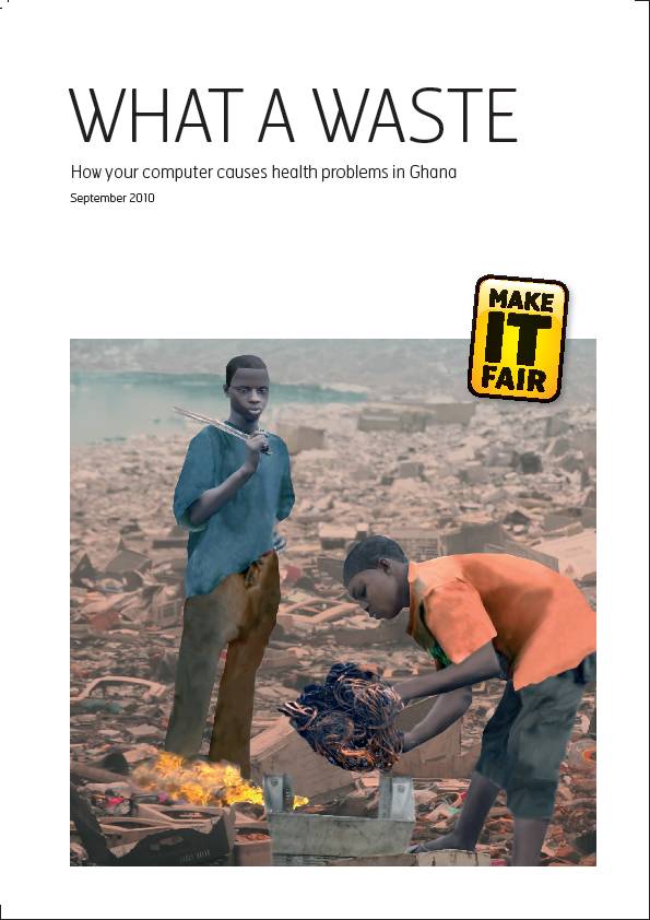 publication cover - What a  Waste