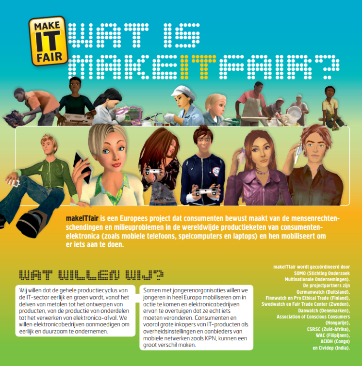 publication cover - Leaflet: What is makeITfair?