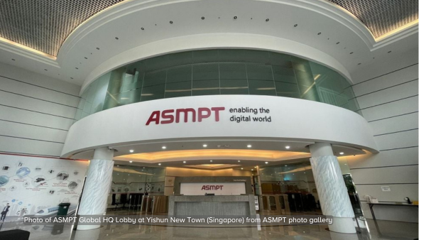 Photo of ASMPT Global HQ Lobby at Yishun New Town (Singapore) from ASMPT photo gallery